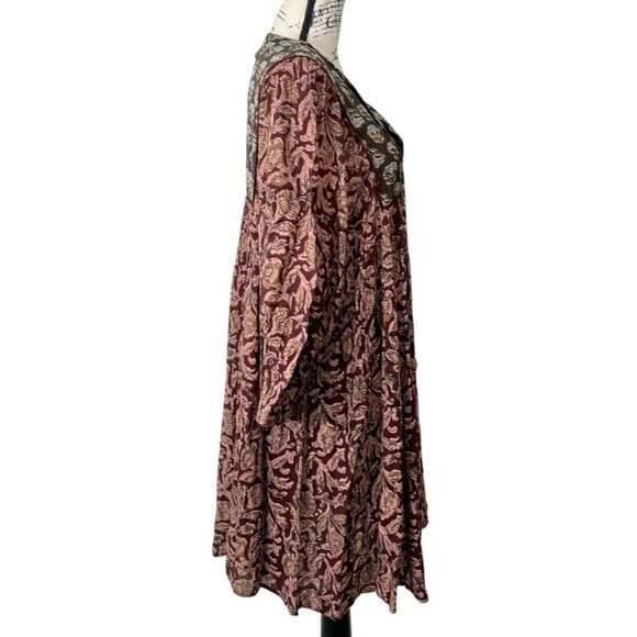Natural Life Boho Floral Dress Womens Rayon Size XL NEW - Picture 2 of 7